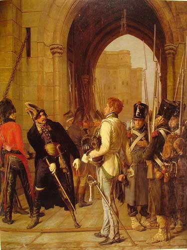 Le general Daumesnil refuse de livrer Vincennes, unknow artist